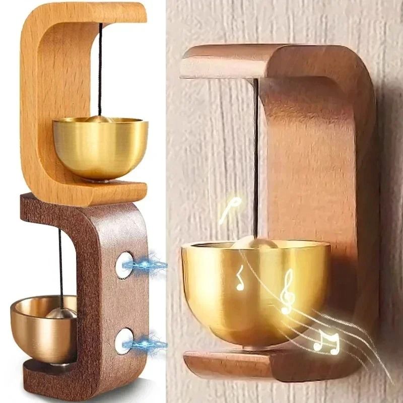 Gemini said Artisan Solid Wood Magnetic Doorbell and High Performance Entrance Resonance Architecture