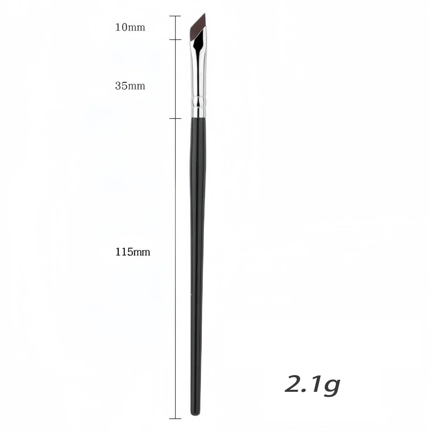 PrecisionEdge Angle Brush – Ultra-Thin Fine Angle Flat Eyebrow & Eyeliner Brush