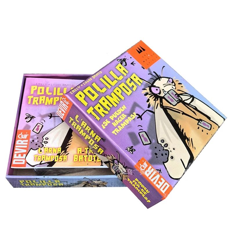 Cheating Moth Card Game Fast Paced Party Card Game for Family and Friends