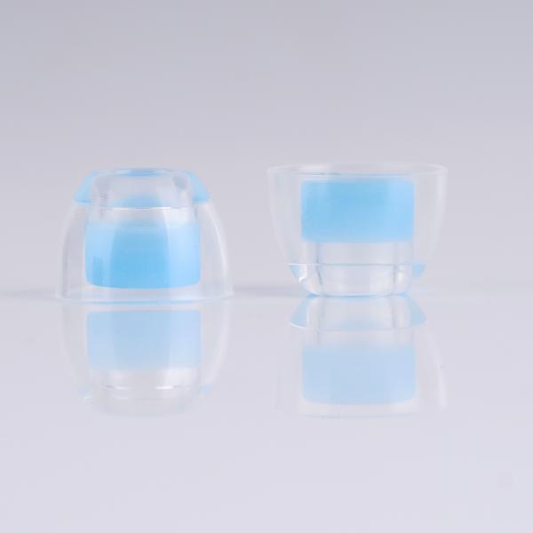 Skin-Friendly Liquid Silicone Ear Tips Flexible Noise Isolating Reusable Eartips for Explorer NX8 Cantor