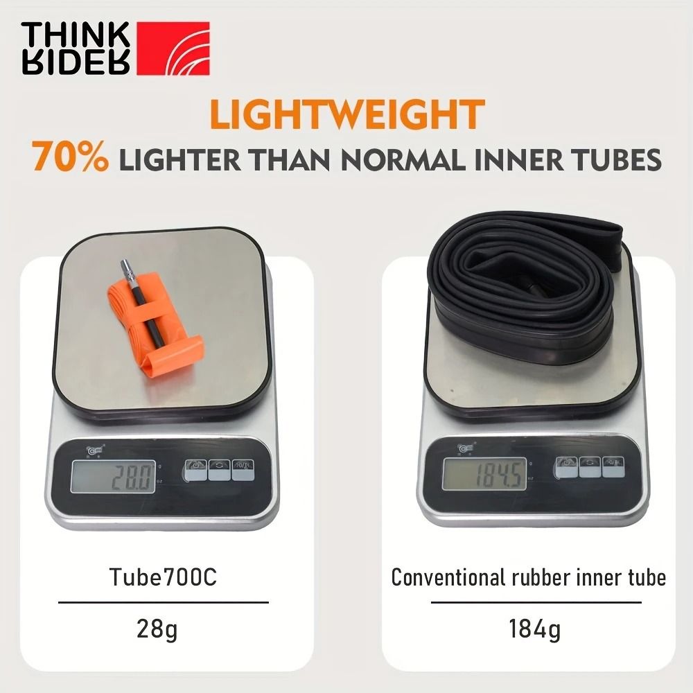 Ultralight TPU Bike Inner Tube 700C Road Bicycle Tube French Valve