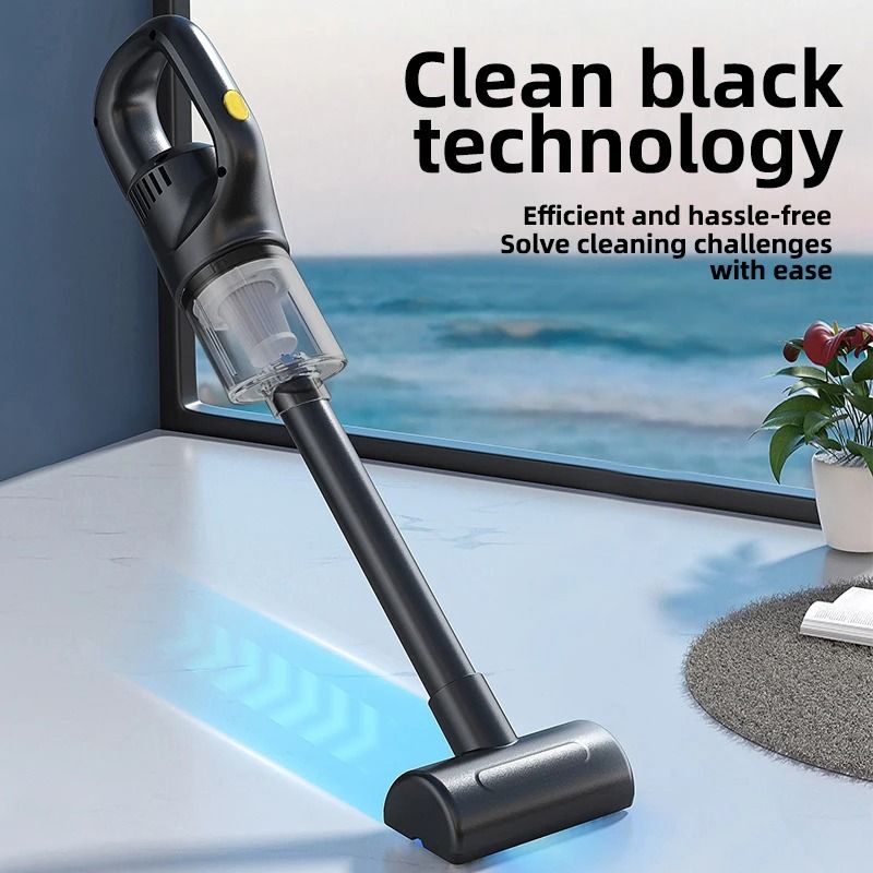Wireless Handheld Car Vacuum Cleaner Wet Dry Dual Use