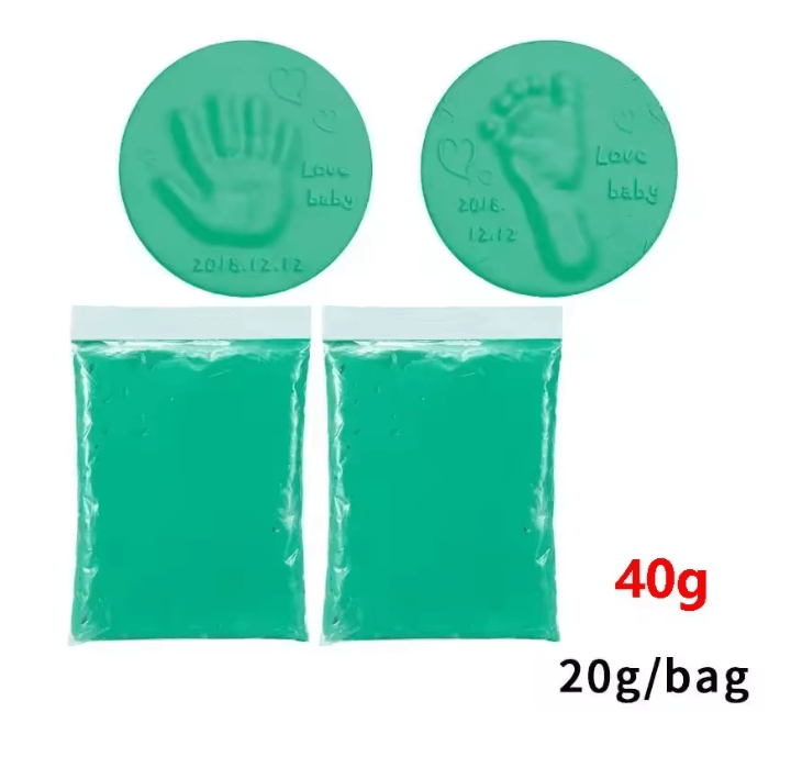 Baby Handprint and Footprint Clay