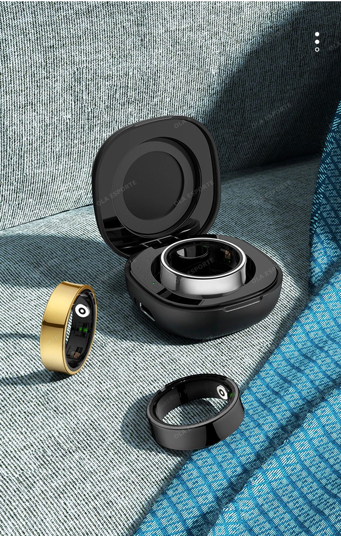 R09 Smart Health Fitness Ring Heart Rate SpO2 Sleep Tracker