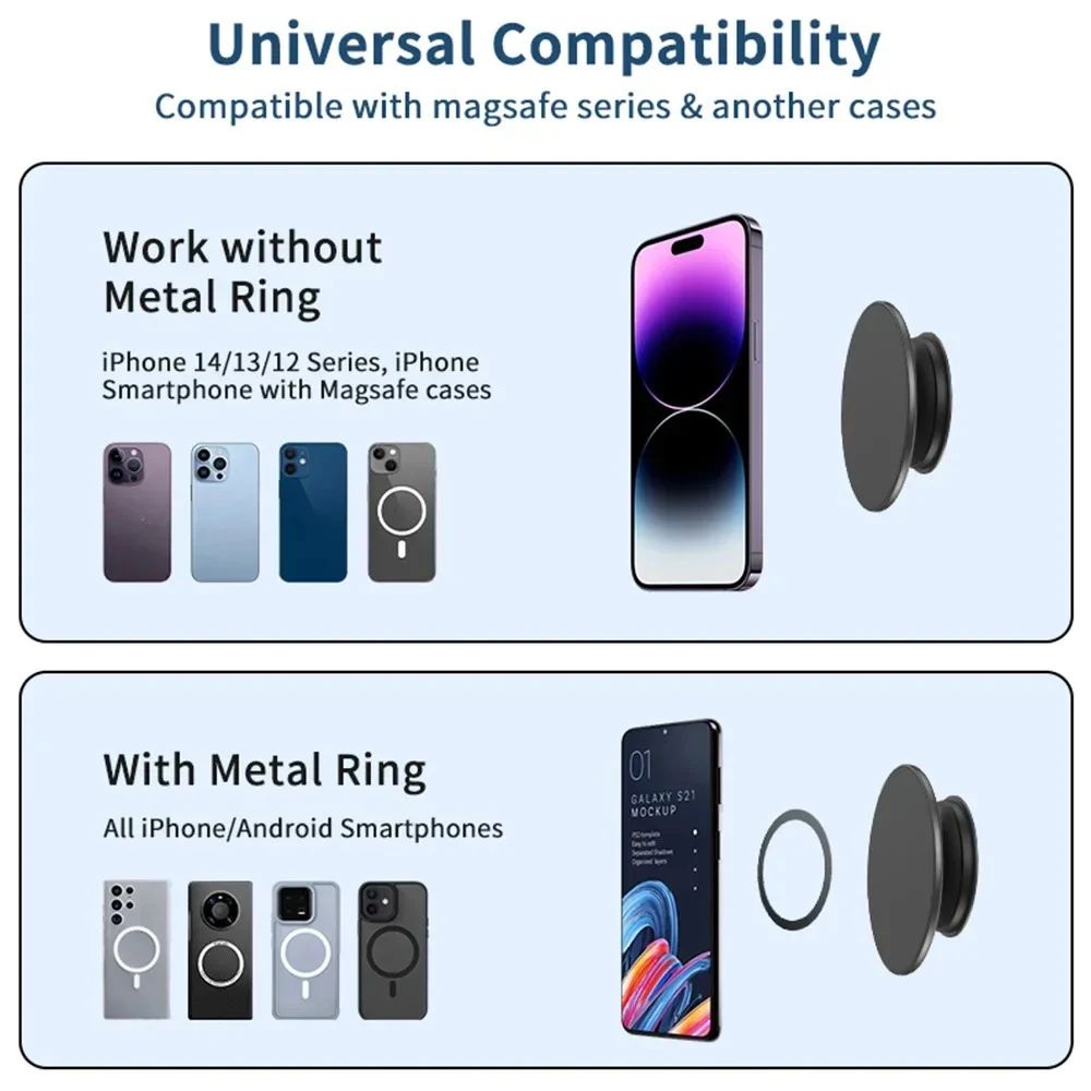 Magnetic Folding Phone Grip Stand