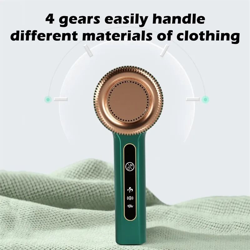 Rechargeable Electric Lint Remover – Professional Fabric Shaver & Fuzz Trimmer