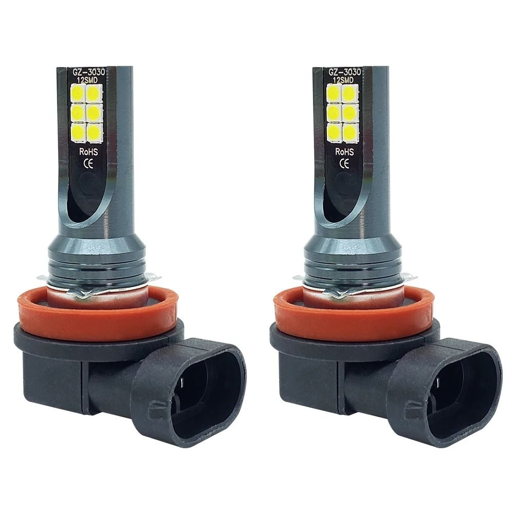 H8 H9 H11 LED Fog Light Bulbs 80W High Brightness for Car and Motorcycle