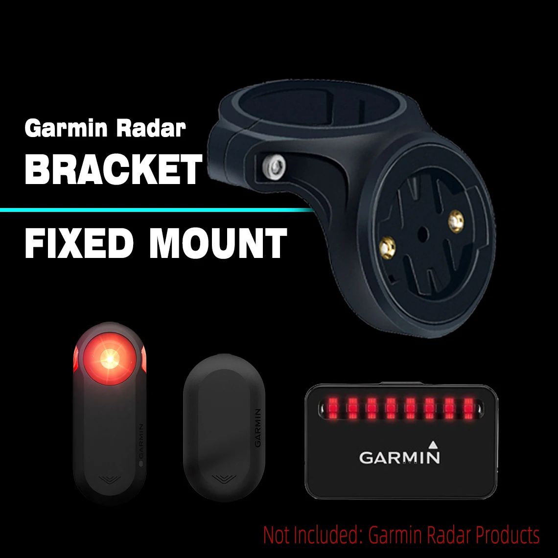 Universal Bike Seatpost Mount Bracket for Garmin Varia Radar and Taillight Accessories