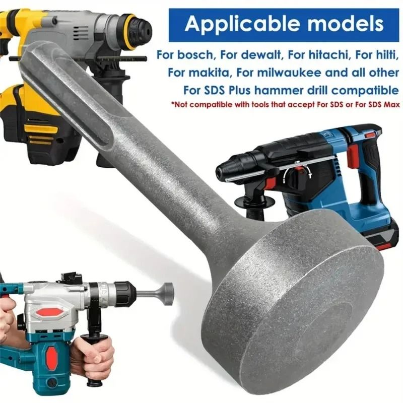 Ground Rod Driver Steel Drill Bit Socket 85mm Heavy Duty