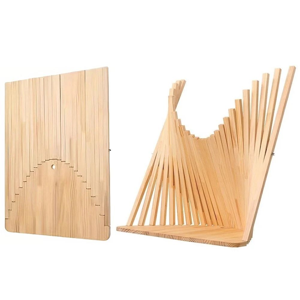 Solid Wood Wall-Mounted Folding Desk – Space-Saving Hanging Table for Home Office