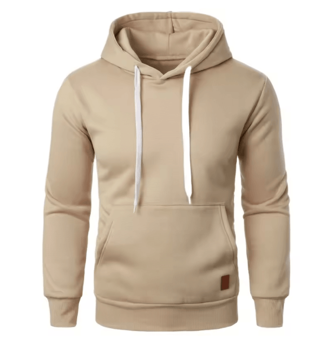 Mens Lightweight Hooded Sweatshirt Casual Pullover Streetwear