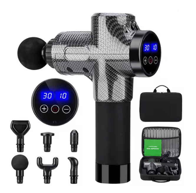 PowerRelief Massage Gun Deep Tissue Percussion Muscle Massager