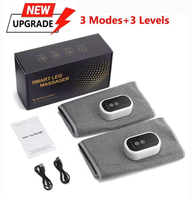 CalmAir 360-Degree Wireless Calf Massager with Compression Therapy