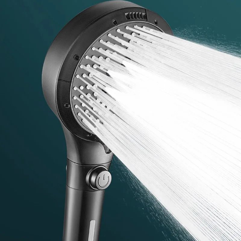 High Pressure Shower Head 6 Mode Adjustable Multifunction Handheld