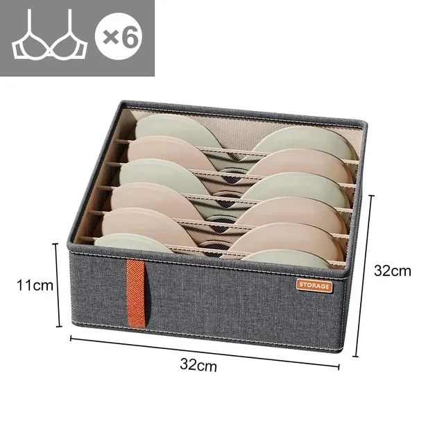 Drawer Underwear Organizer and Socks Storage Box for Wardrobe