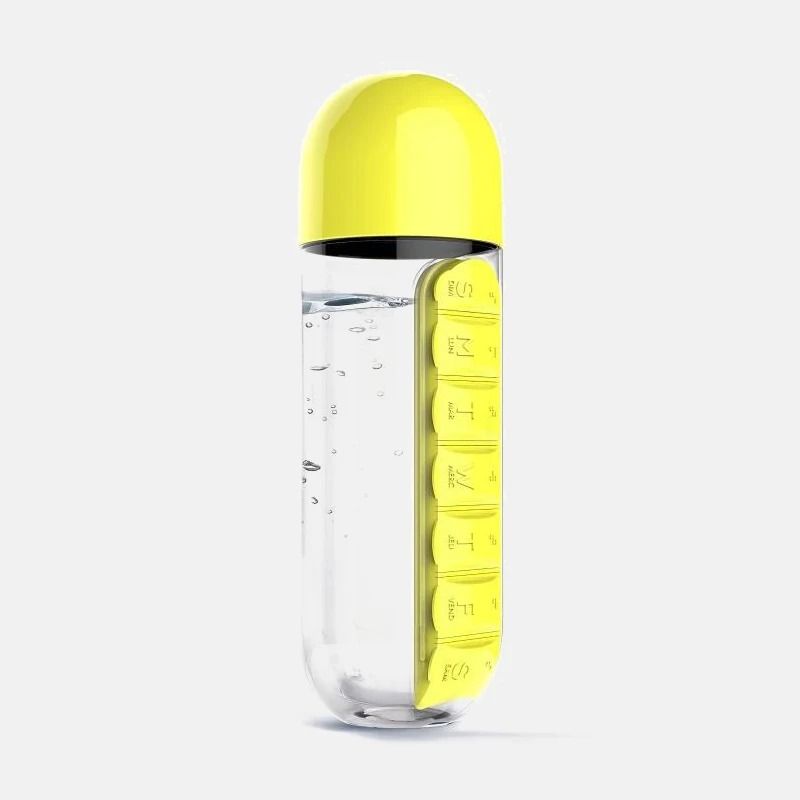 2-in-1 Integrated Hydration and Medication Management Shield