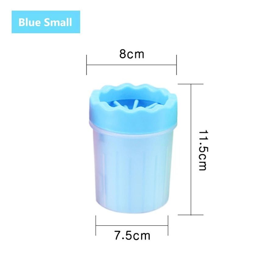 Pet Paw Cleaning Cup with Soft Silicone Brush