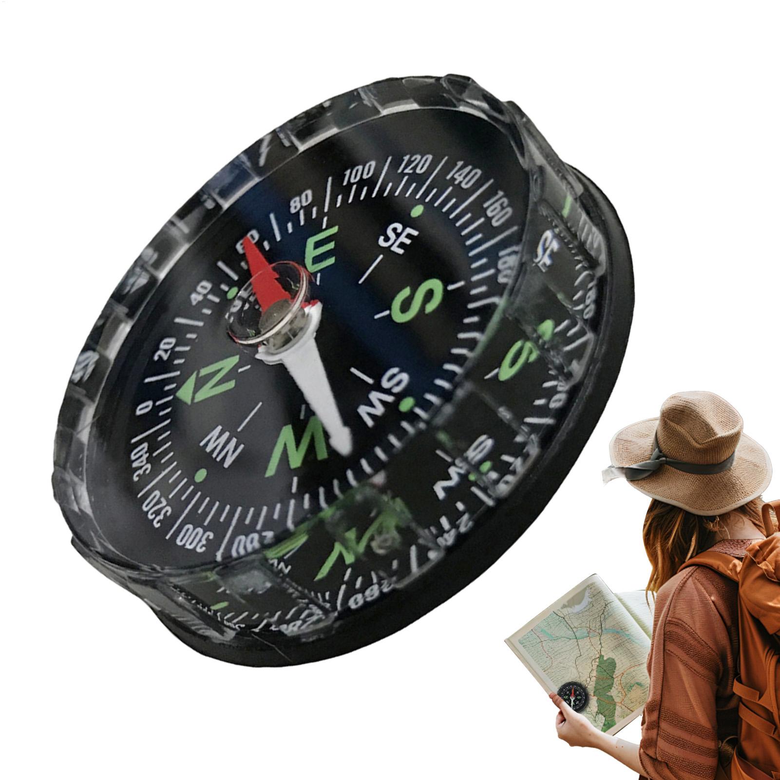 Portable Hiking Compass Lensatic Survival Navigation Compass for Camping and Travel
