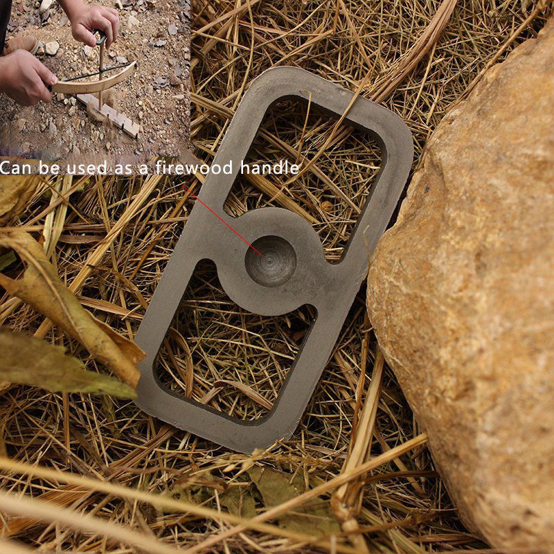 Ultimate Outdoor Fire Starter Kit High Carbon Steel Flint Striker for Camping & Survival
