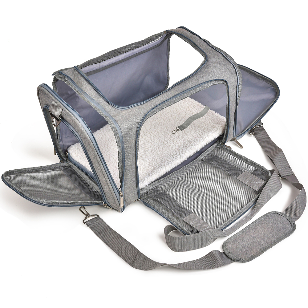 Airline Approved Pet Carrier Backpack for Small Dogs & Cats, Soft Travel Bag for Comfortable Outings