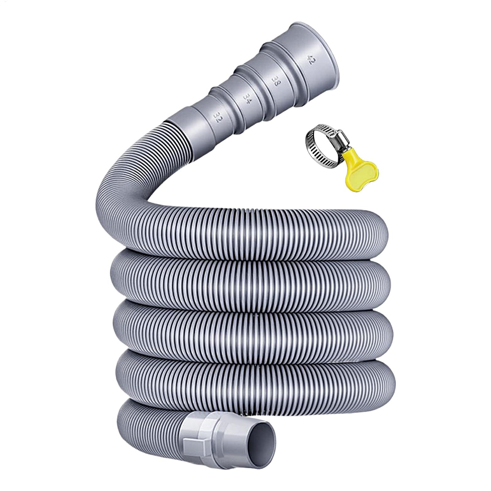 Foldable RV Sewer Hose Kit with Adjustable Leakproof Adapter