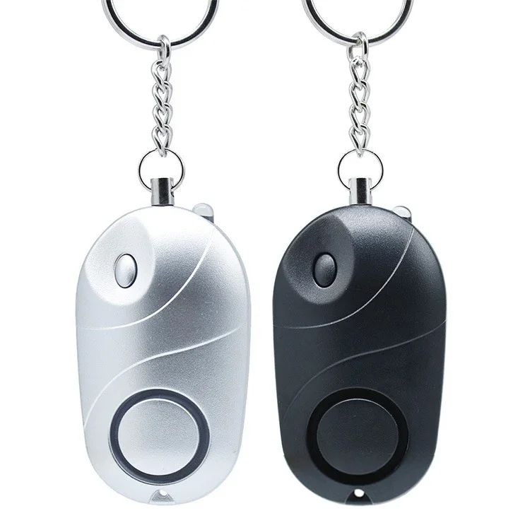 Personal Safety Alarm Keychain with LED Flashlight