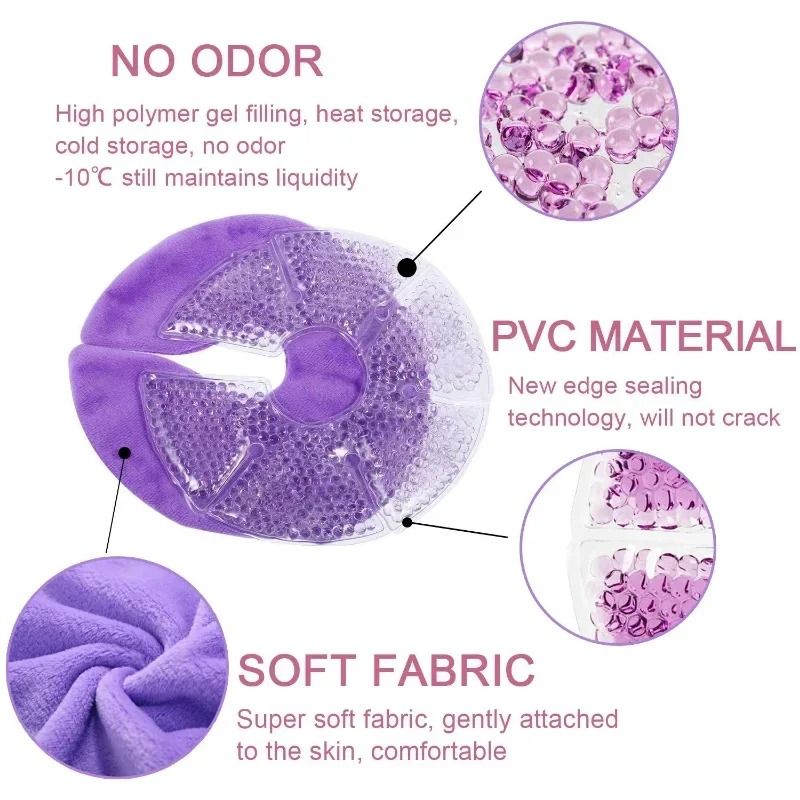 Reusable Hot and Cold Breast Therapy Gel Pads