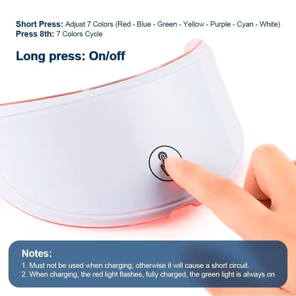 LED Face and Neck Beauty Massager