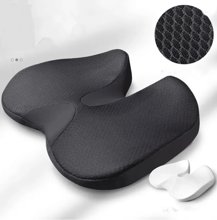 Orthopedic Memory Foam Seat Cushion for Tailbone Sciatica and Back Pain Relief