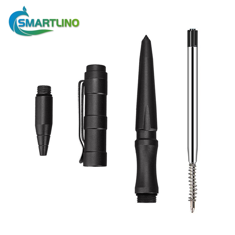 Premium Tactical Self Defense Pen EDC Survival Tool with Glass Breaker & Smooth Writing