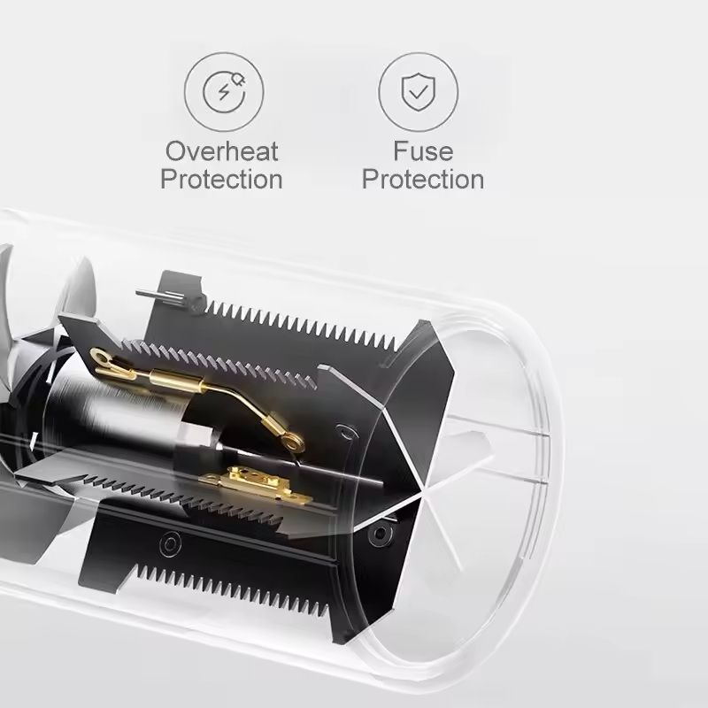 SleekDry Foldable Ionic Hair Dryer – 1600W Quick-Dry with Negative Ion Technology