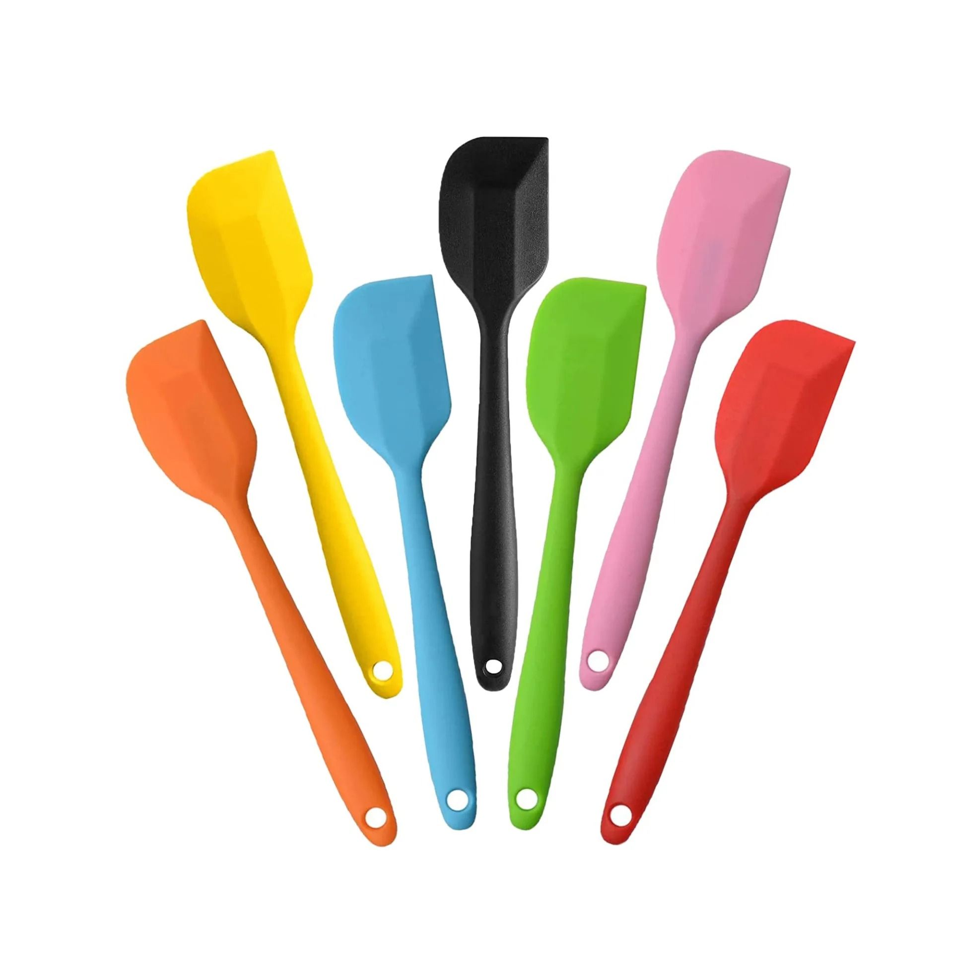 High-Temperature Integrated Silicone Scraper – Seamless Cake Smoothing & Baking Tool
