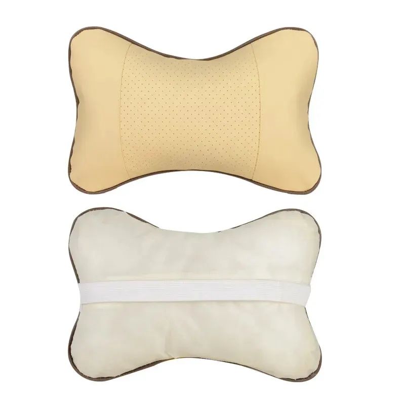 PU Leather Car Neck Pillow Headrest