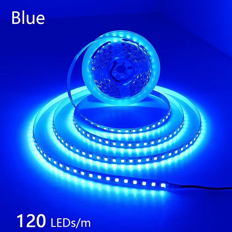 LumiFlex 2835 LED Strip Light – 5M Flexible Waterproof Light Strip DC12V/24V, 300–1200 LEDs, Cuttable Home Lighting Bar