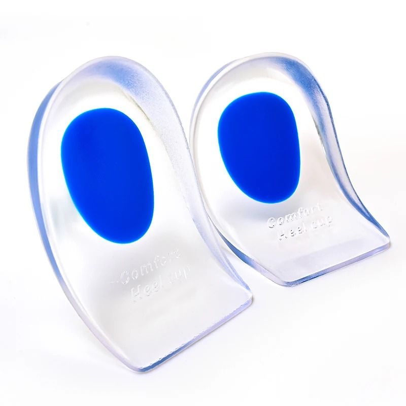 Gel Silicone Heel Cushion Insoles for Men and Women Foot Pain Relief Support