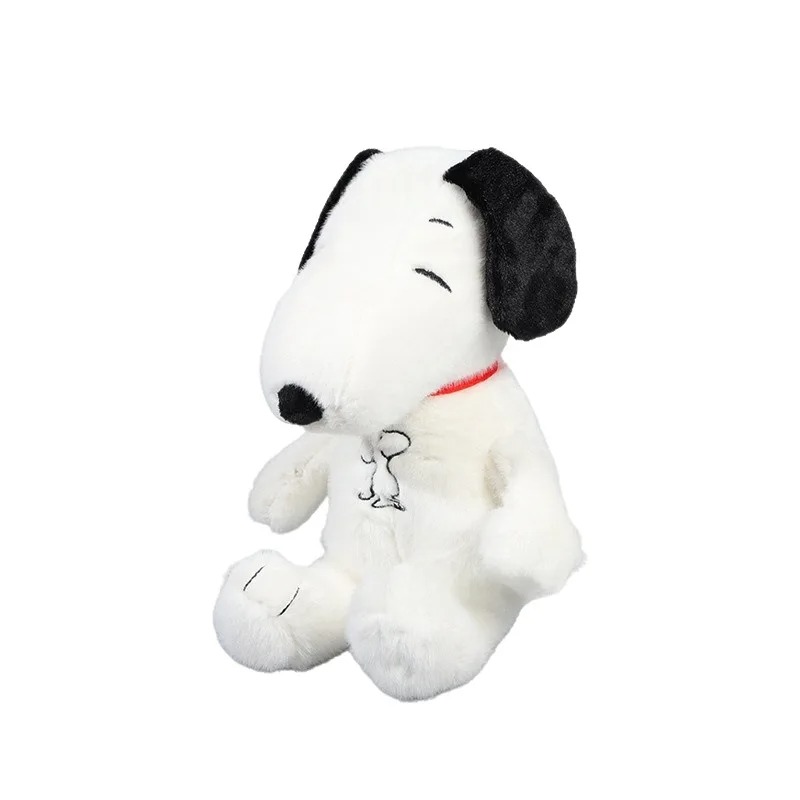 Cute Glowing Breathing Snoopy Plush Toy Baby Sleep Aid Calming Stuffed Animal Bedtime Gift