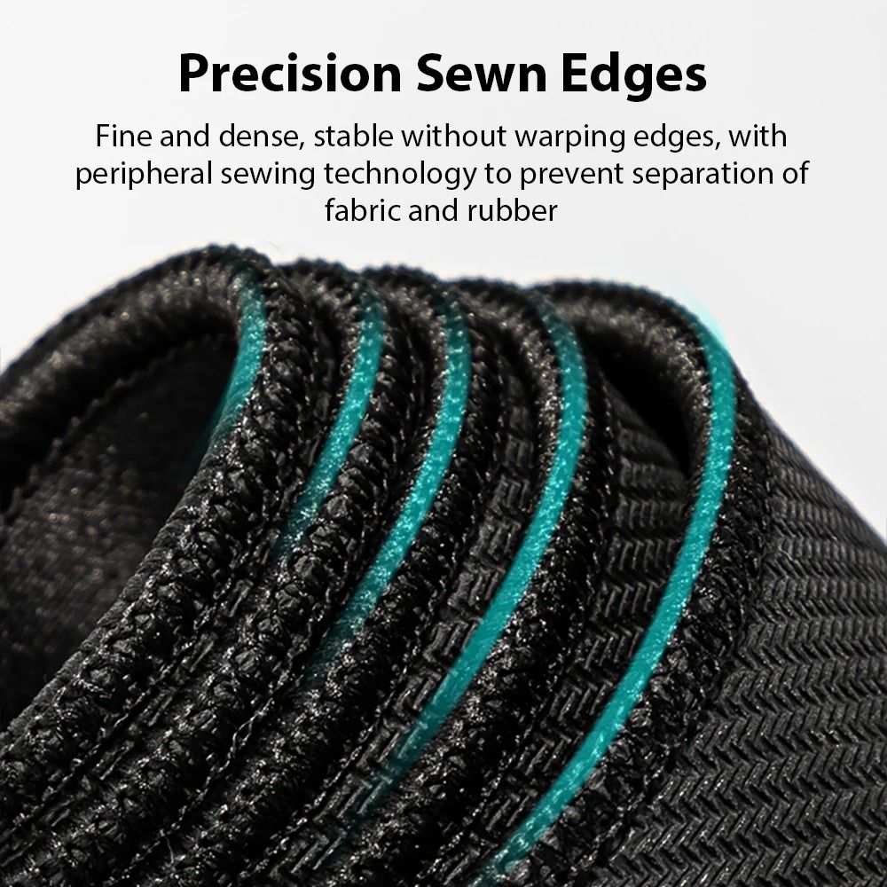 Large Anti Slip Mouse Pad Extended Desk Mat with Stitched Edges