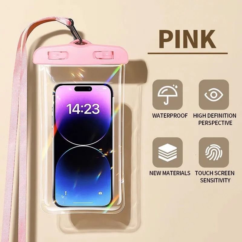 Waterproof Phone Pouch – Universal Underwater Dry Bag for Swimming & Diving