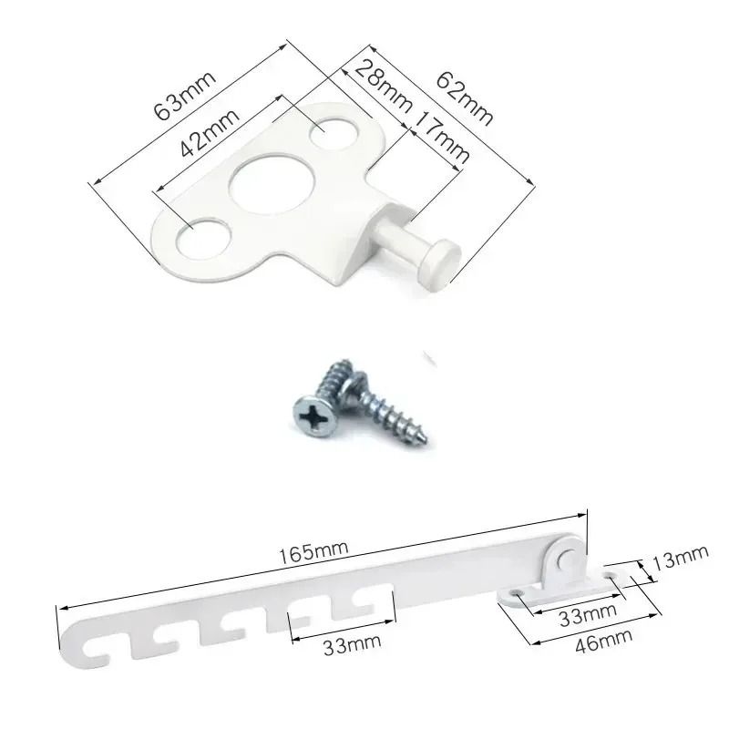 165mm Stainless Steel Window Support Wind Hook Latch Limiter Stay