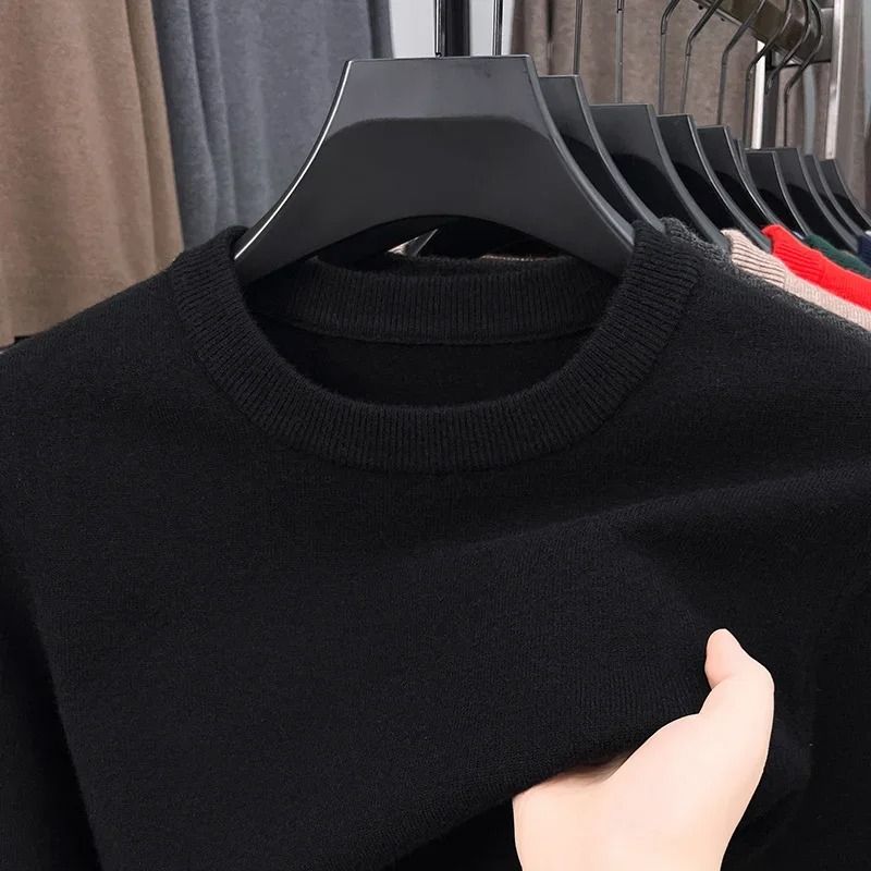 Mens Diamond Pattern Knit Sweater