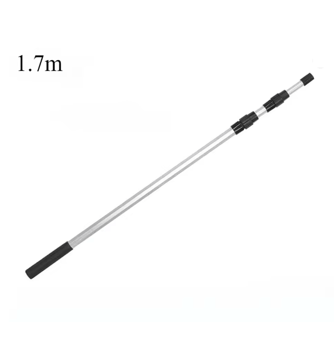 Telescopic Fishing Net Aluminum Alloy Folding Landing Net with Rubber Handle