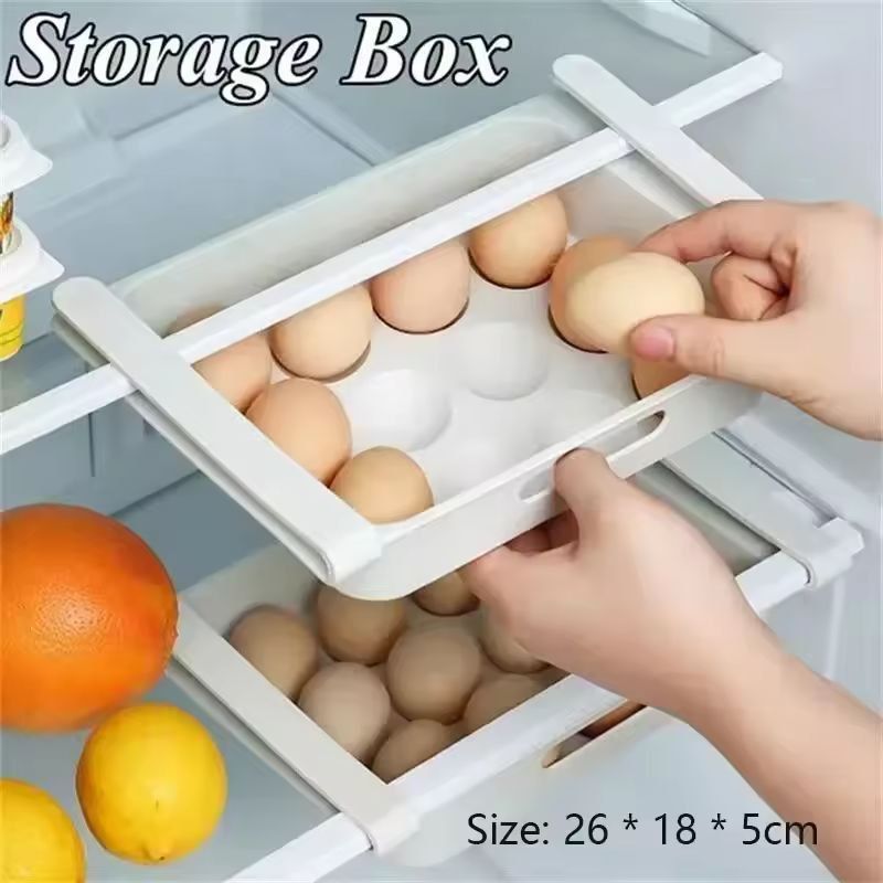 EggSmart Rotating 30-Egg Fridge Organizer Box