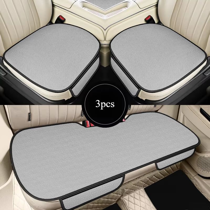 Breathable Ice Silk Car Seat Cushion Non-Slip Wear-Resistant Universal Cover