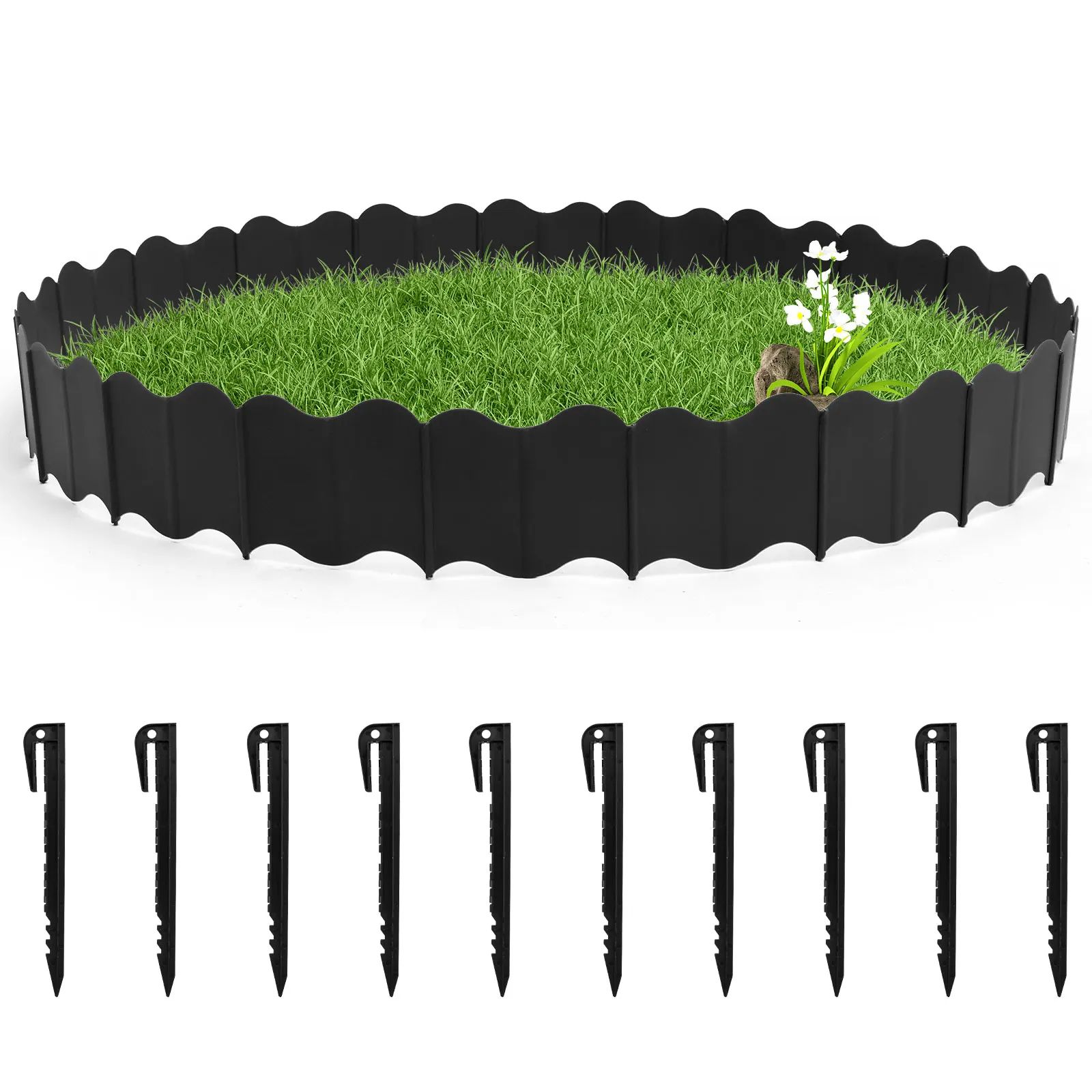 Garden Lawn Edging Fence Border