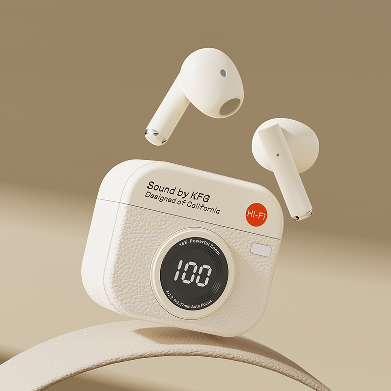 TWS Wireless Earbuds with Bluetooth, 36-Hour Playtime & LED Display