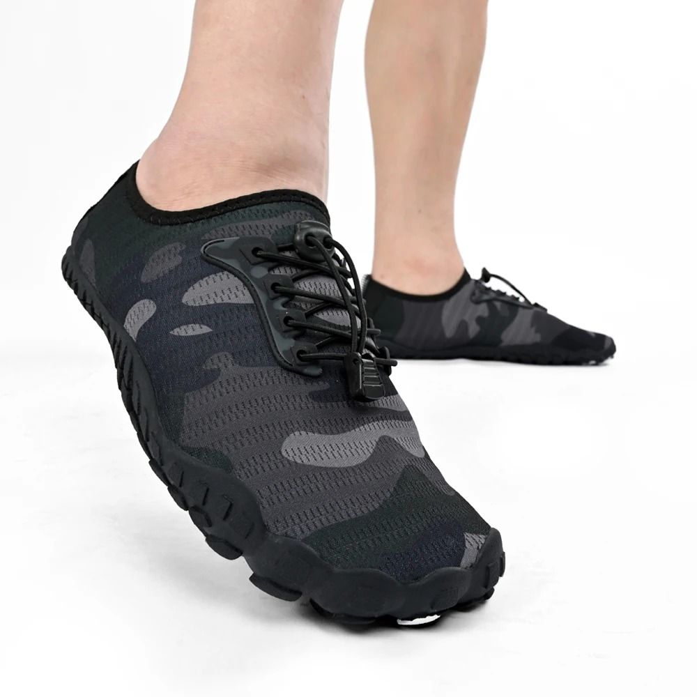 Camo Quick Drying Aqua Shoes for Men and Women Lightweight Barefoot Water Sneakers
