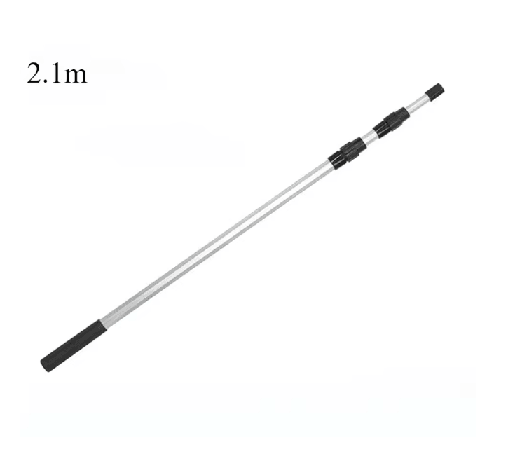 Telescopic Fishing Net Aluminum Alloy Folding Landing Net with Rubber Handle
