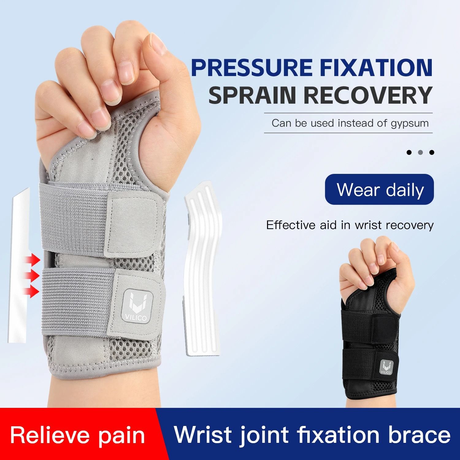 Adjustable Wrist and Thumb Support Brace for Joint Pain Relief