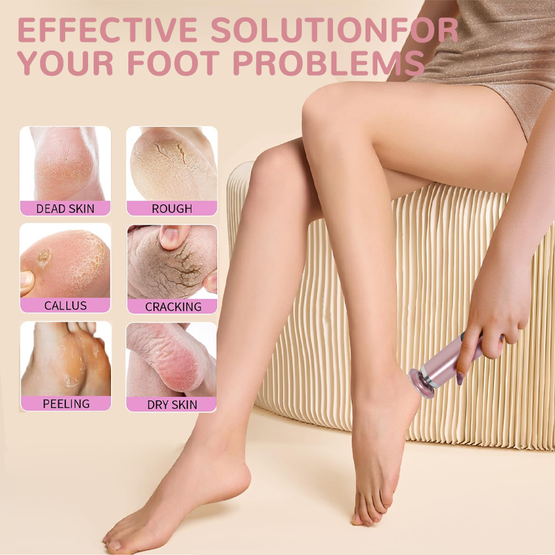 Electric Callus Remover Pedicure File 2 in 1 Foot Care Tool, Hand and Foot Electric Care Tools Polish and Smooth Shine