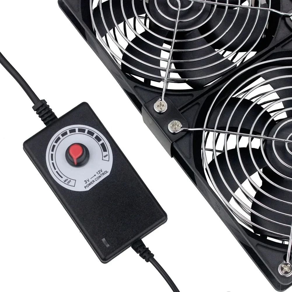 High Speed Exhaust Fan 4.72 Inch with Adjustable Controller